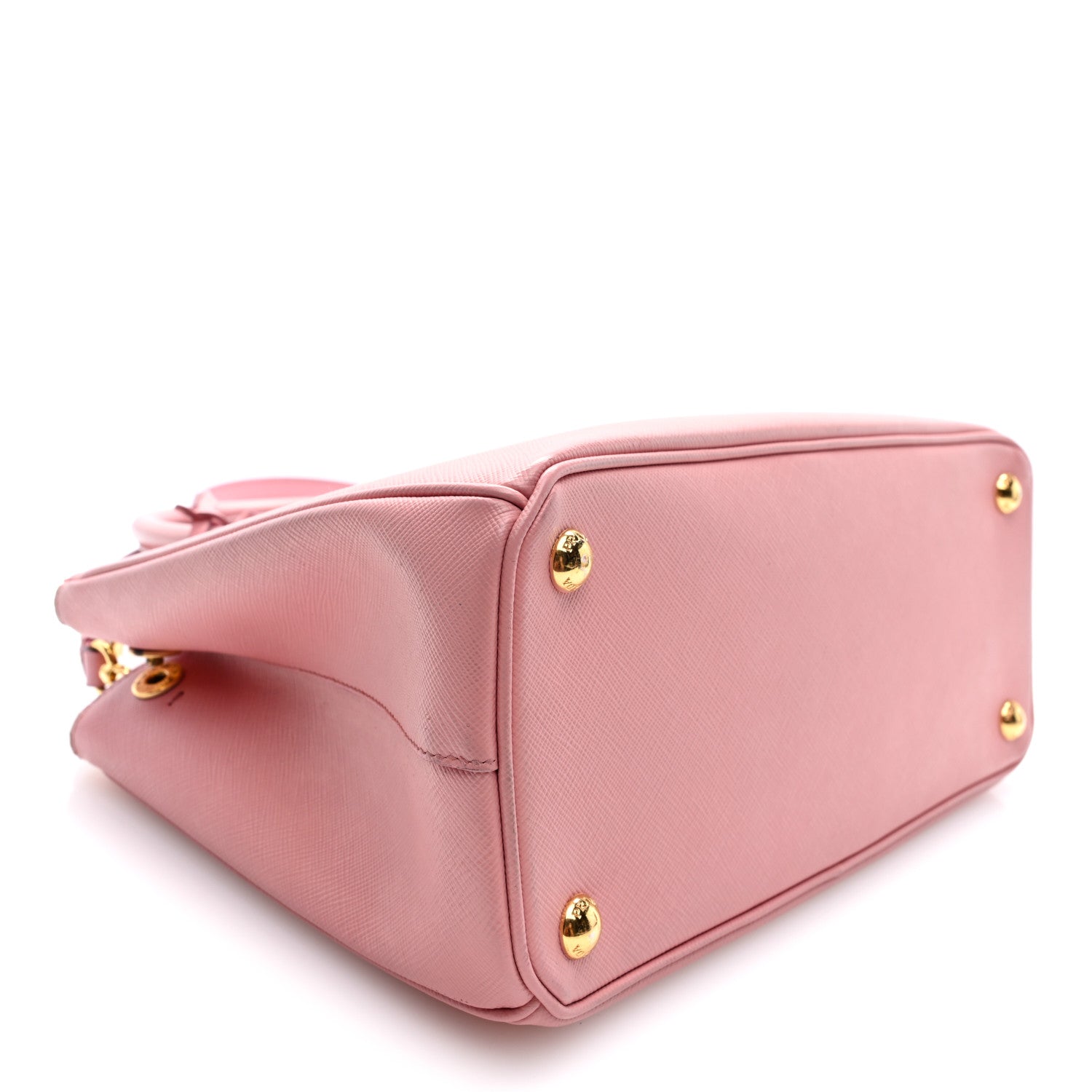 Prada Saffiano Mini Galleria Double Zip Tote Orchidea 4 of 9