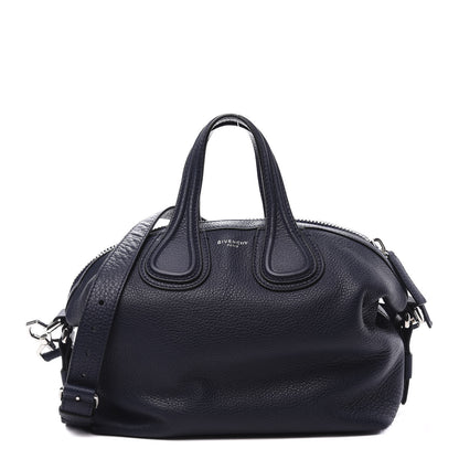 Givenchy Pebbled Calfskin Small Nightingale Night Blue 1 of 10
