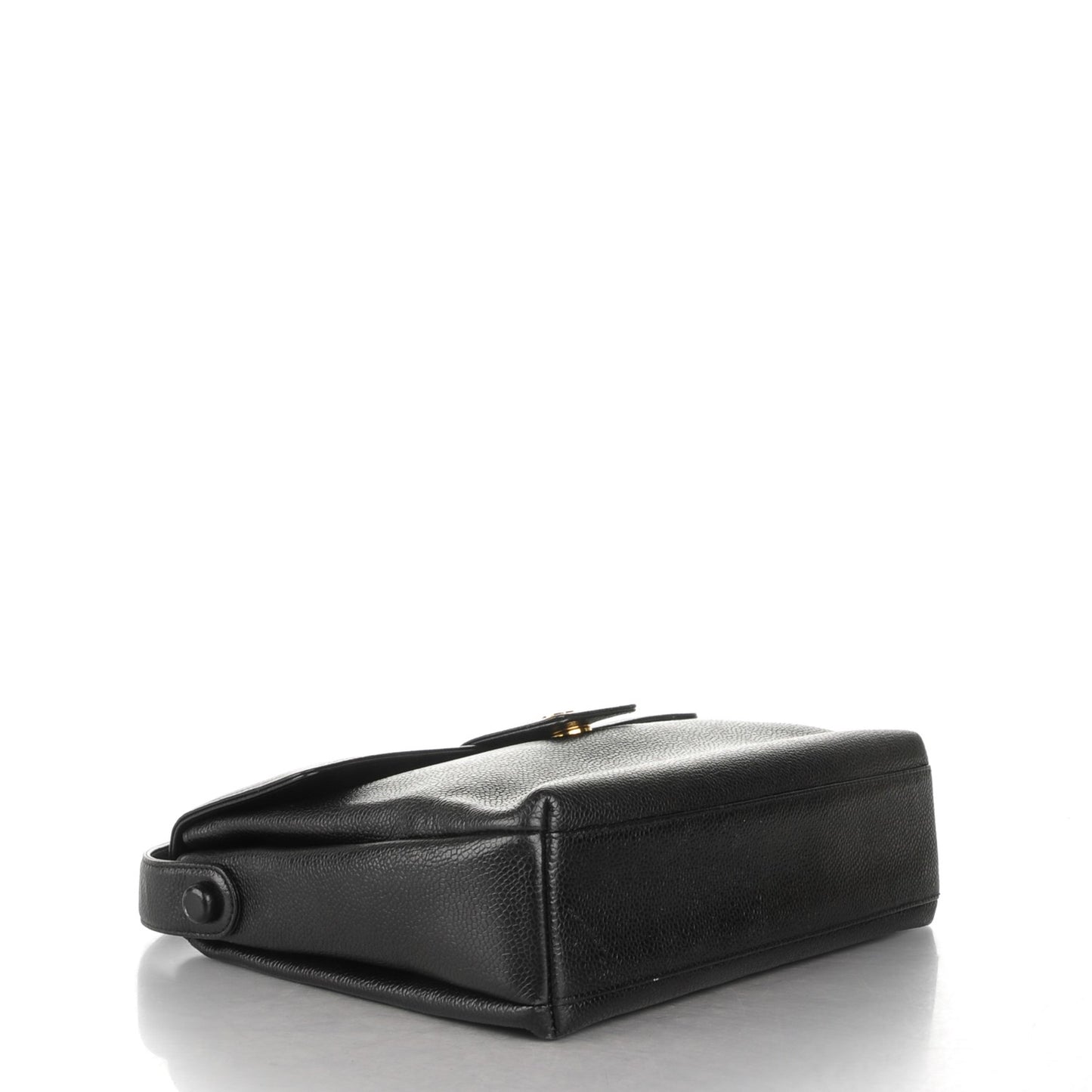 Caviar Medium Shoulder Bag Black