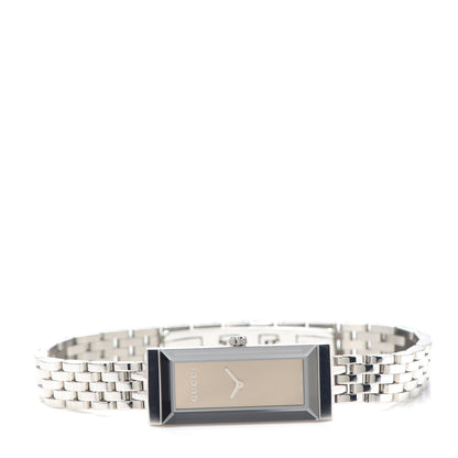 Gucci Stainless Steel 14mm G-Frame Quartz Watch Brown 2 of 6