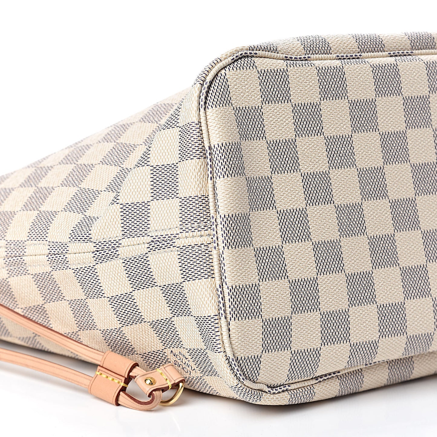 Damier Azur Neo Neverfull MM Rose Ballerine