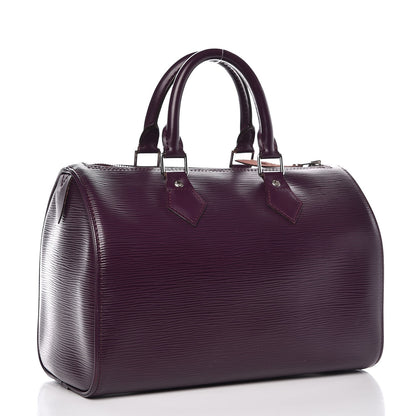 Louis Vuitton Epi Speedy 25 Cassis 3 of 11