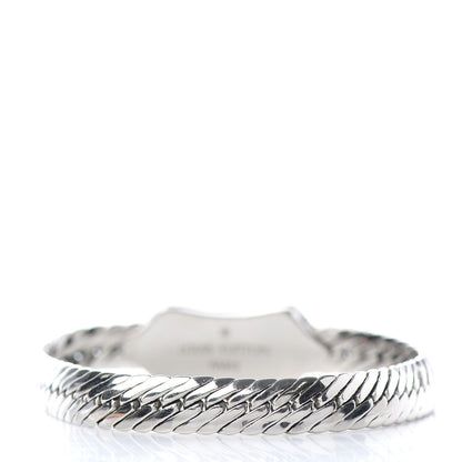 Louis Vuitton Nanogram Chain Bracelet Silver 3 of 4