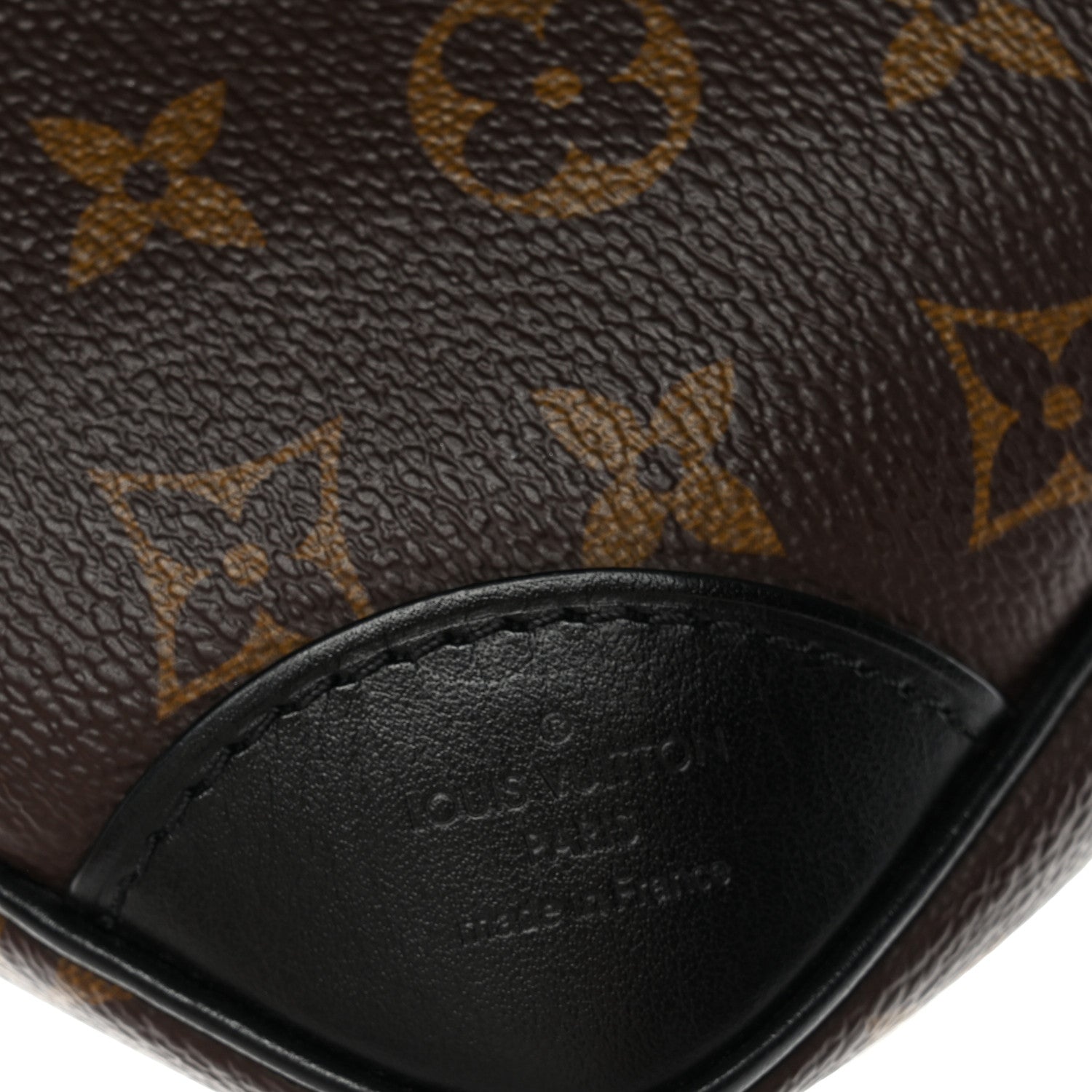 Louis Vuitton Monogram Odeon PM Black 6 of 10