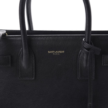 Saint Laurent Calfskin Baby Sac De Jour Black 9 of 9