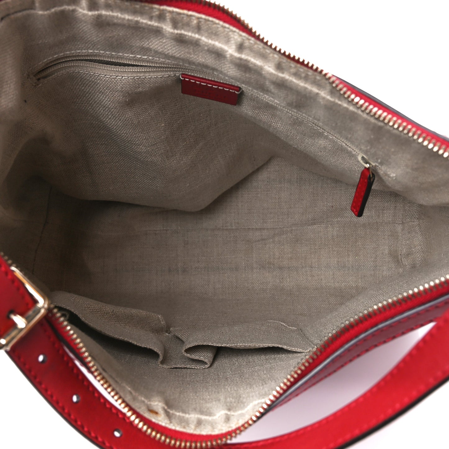 Soft Microguccissima Margaux Shoulder Bag Red