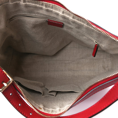 Gucci Soft Microguccissima Margaux Shoulder Bag Red 5 of 14