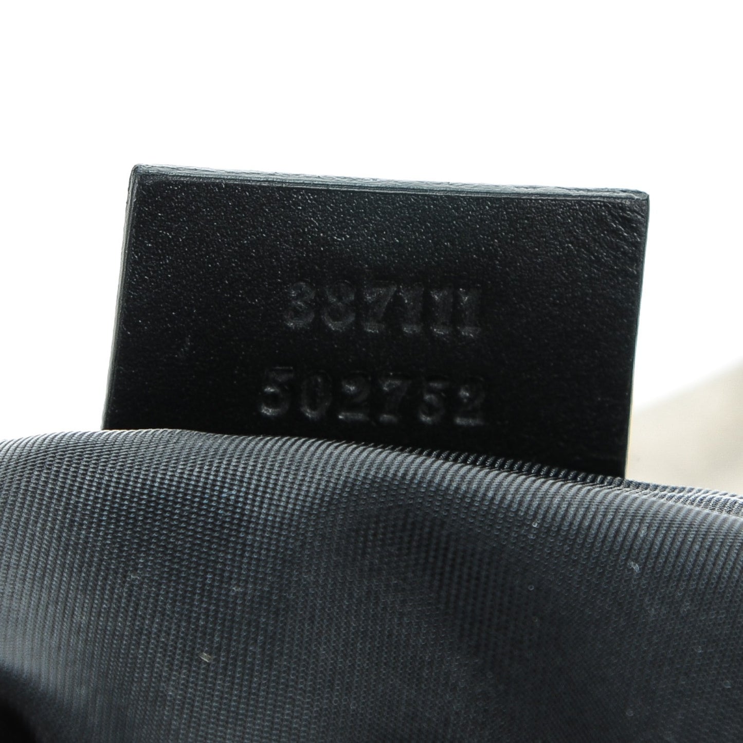 GG Supreme Monogram Web Messenger Bag Black