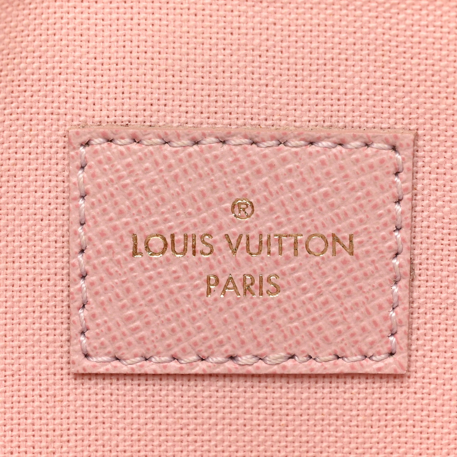 Louis Vuitton Damier Azur Pochette Felicie Chain Wallet Rose Ballerine 7 of 11