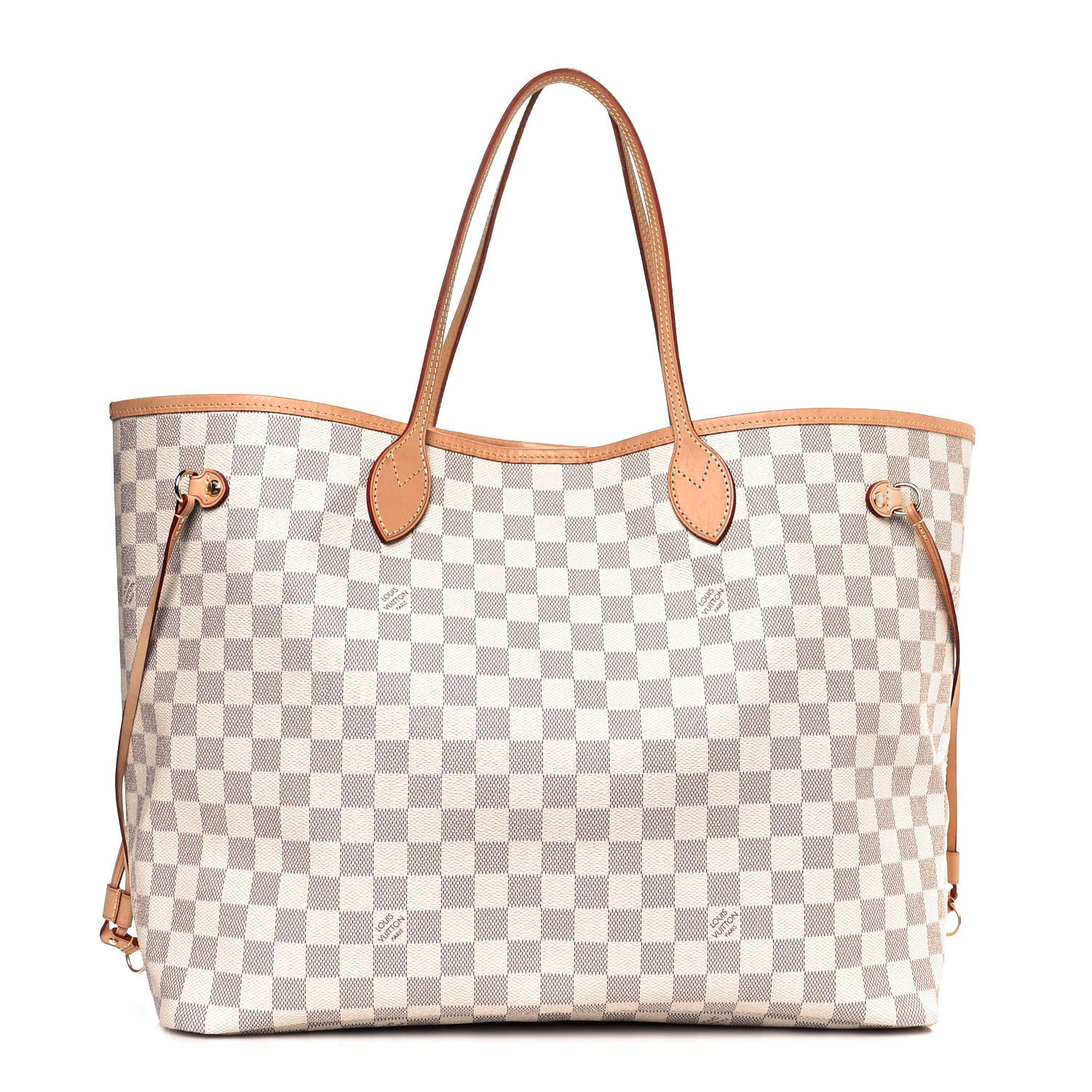 Louis Vuitton Damier Azur Neo Neverfull GM Rose Ballerine 1 of 15
