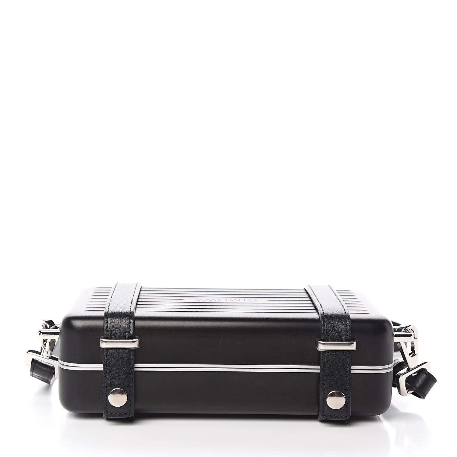 Christian Dior X RIMOWA Aluminum Personal Clutch On Strap Black 5 of 13