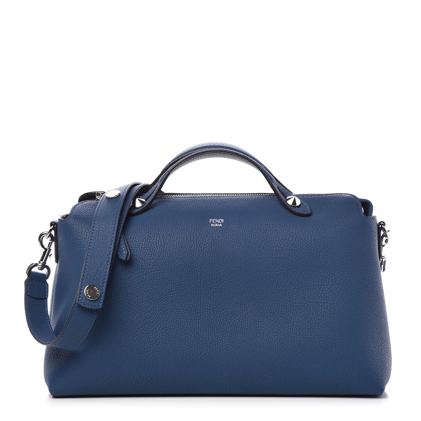 Vitello Camargue Large By The Way Boston Bag Blue