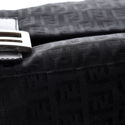 Fendi Zucchino Forever Mama Baguette Black 12 of 16