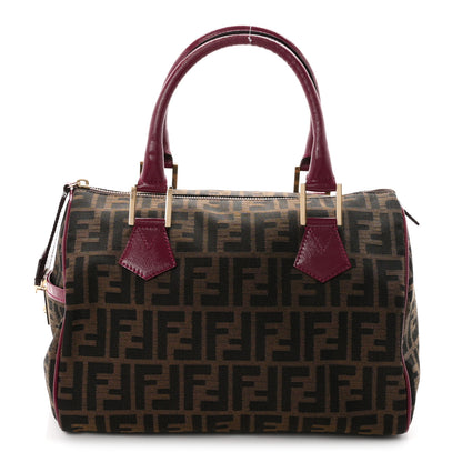 Fendi Zucca Medium Chef Boston Fuchsia 1 of 9