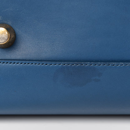 Celine Calfskin Mini Tri-Color Belt Bag Navy Blue 12 of 13