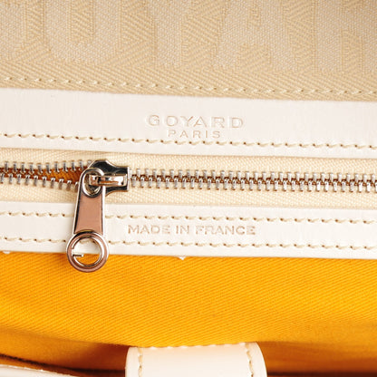 Goyard Goyardine Saint Jeanne GM Bowler White 6 of 8