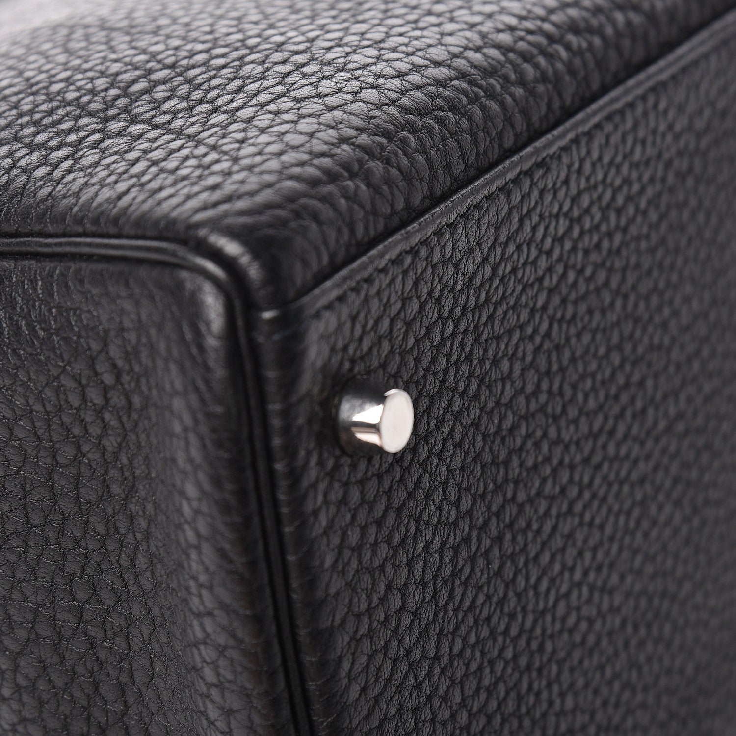 Hermes Fjord Kelly Retourne 40 Black 45 of 47