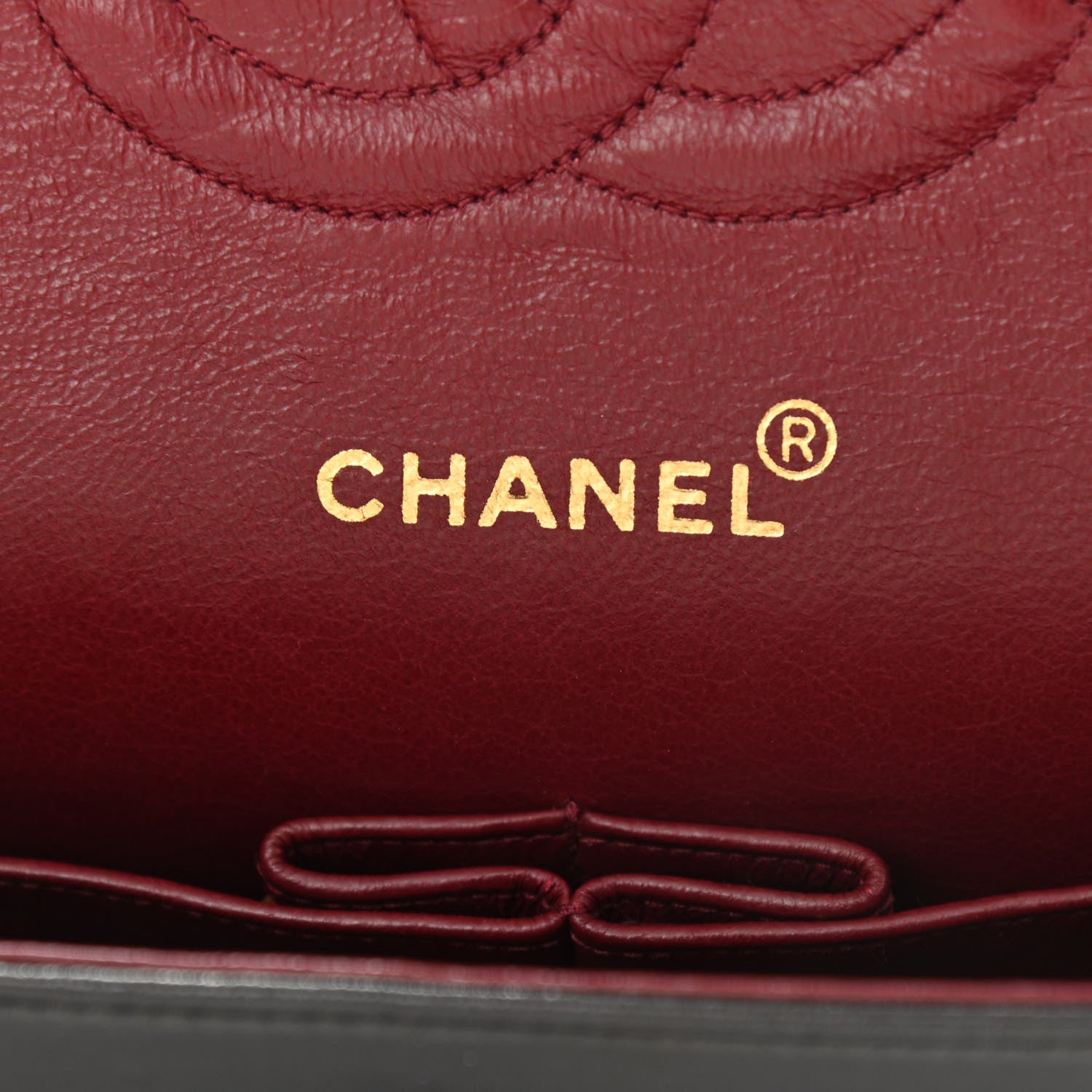 Chanel Lambskin Quilted Medium Double Flap Black 6 of 11