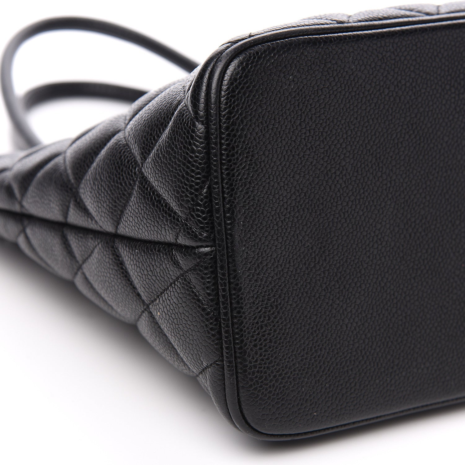 Chanel Caviar Quilted Medallion Tote Black 10 of 14