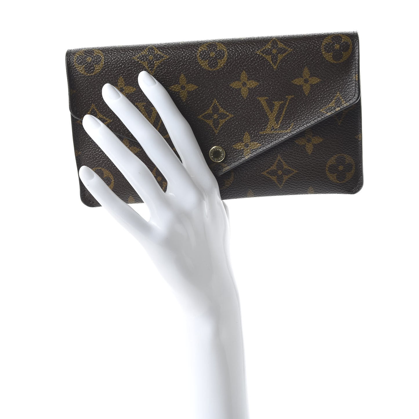 Monogram Jeanne Wallet Rose Ballerine