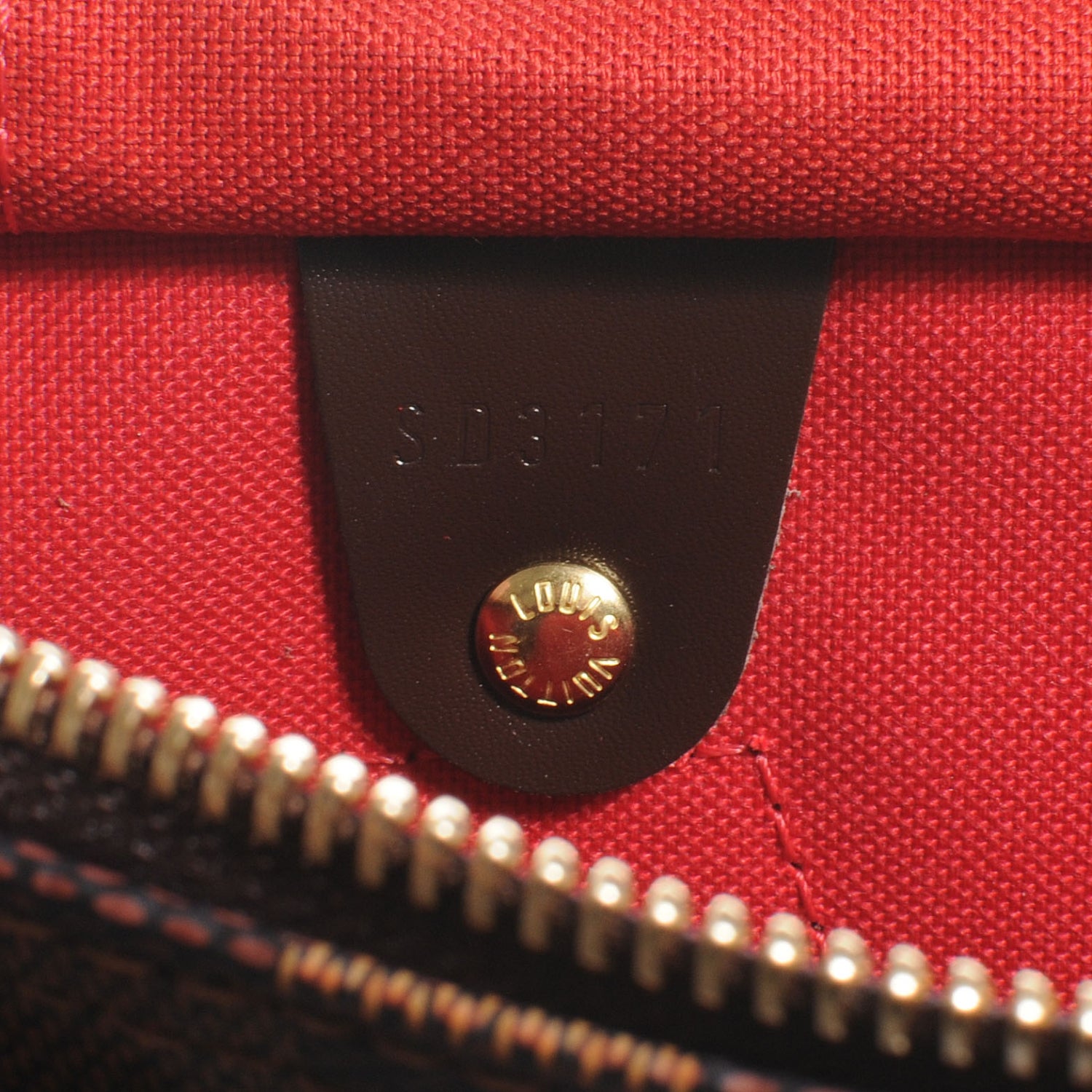 Louis Vuitton Damier Ebene Speedy 30 6 of 6
