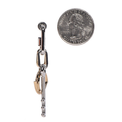 Hermes Palladium Permabrass Curiosite Mono Earring 2 of 8