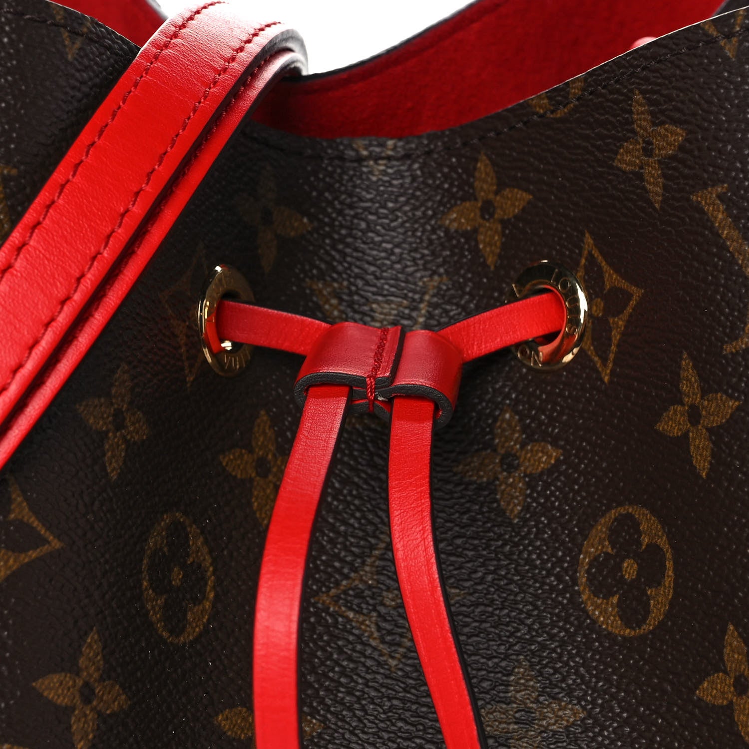 Louis Vuitton Monogram Neonoe MM Coquelicot 8 of 9