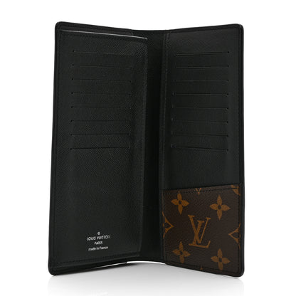 Louis Vuitton Monogram Macassar Brazza Wallet 5 of 7