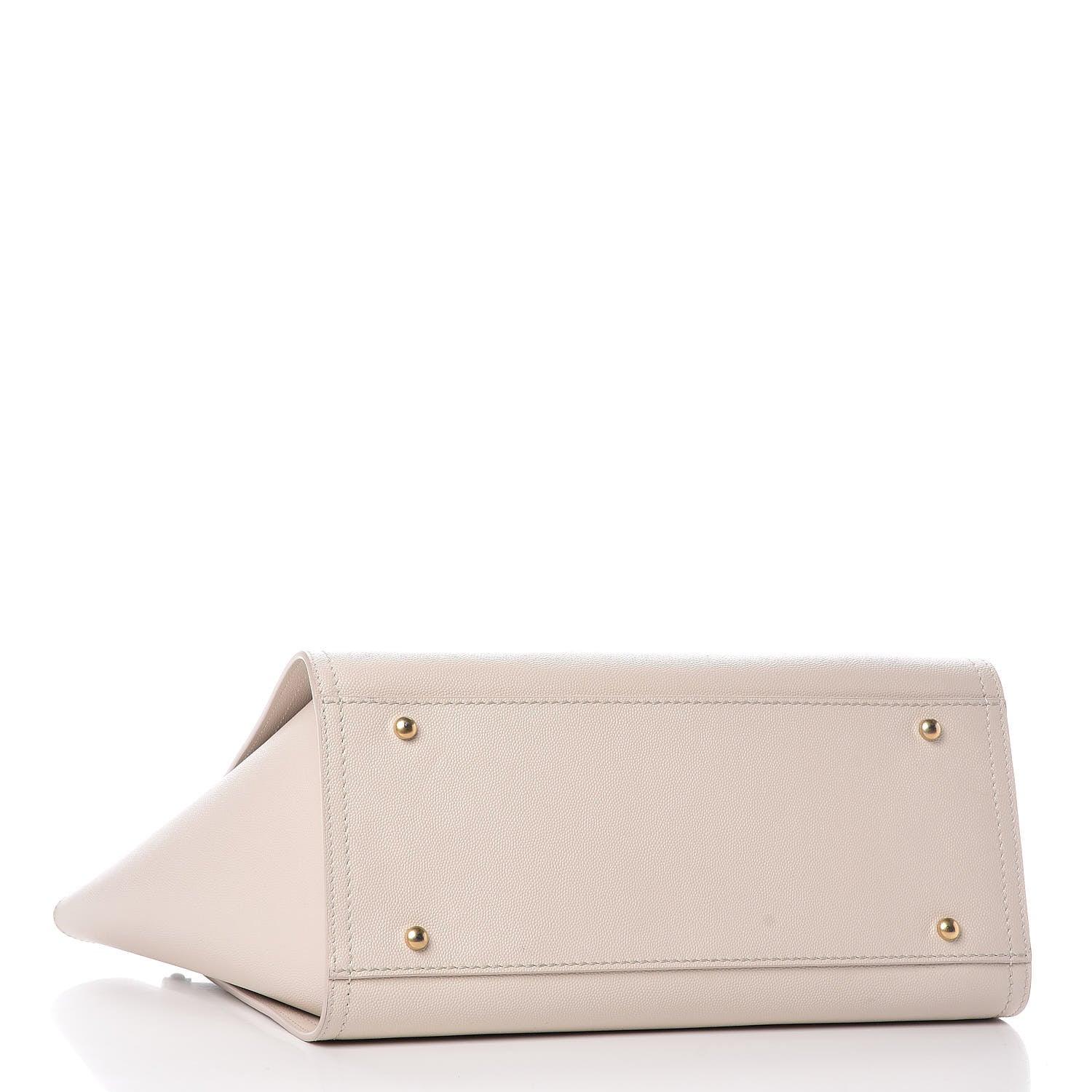 Chanel Caviar Small Studded Deauville Tote Ivory 4 of 15