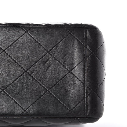 Chanel Lambskin Quilted Maxi Double Flap Black 11 of 17