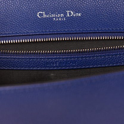 Christian Dior Grained Calfskin Medium Diorama Flap Bag Bleu De Minuit 10 of 13