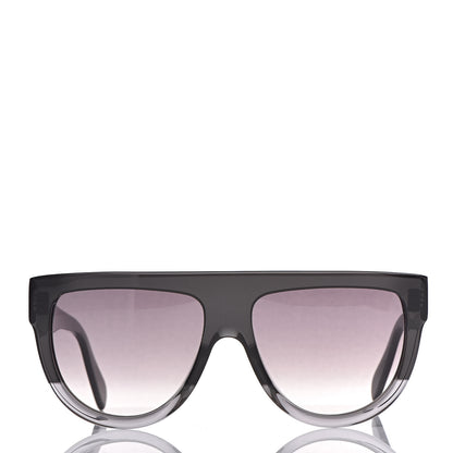 Celine Acetate Aviator Sunglasses CL 40001 Black 2 of 8