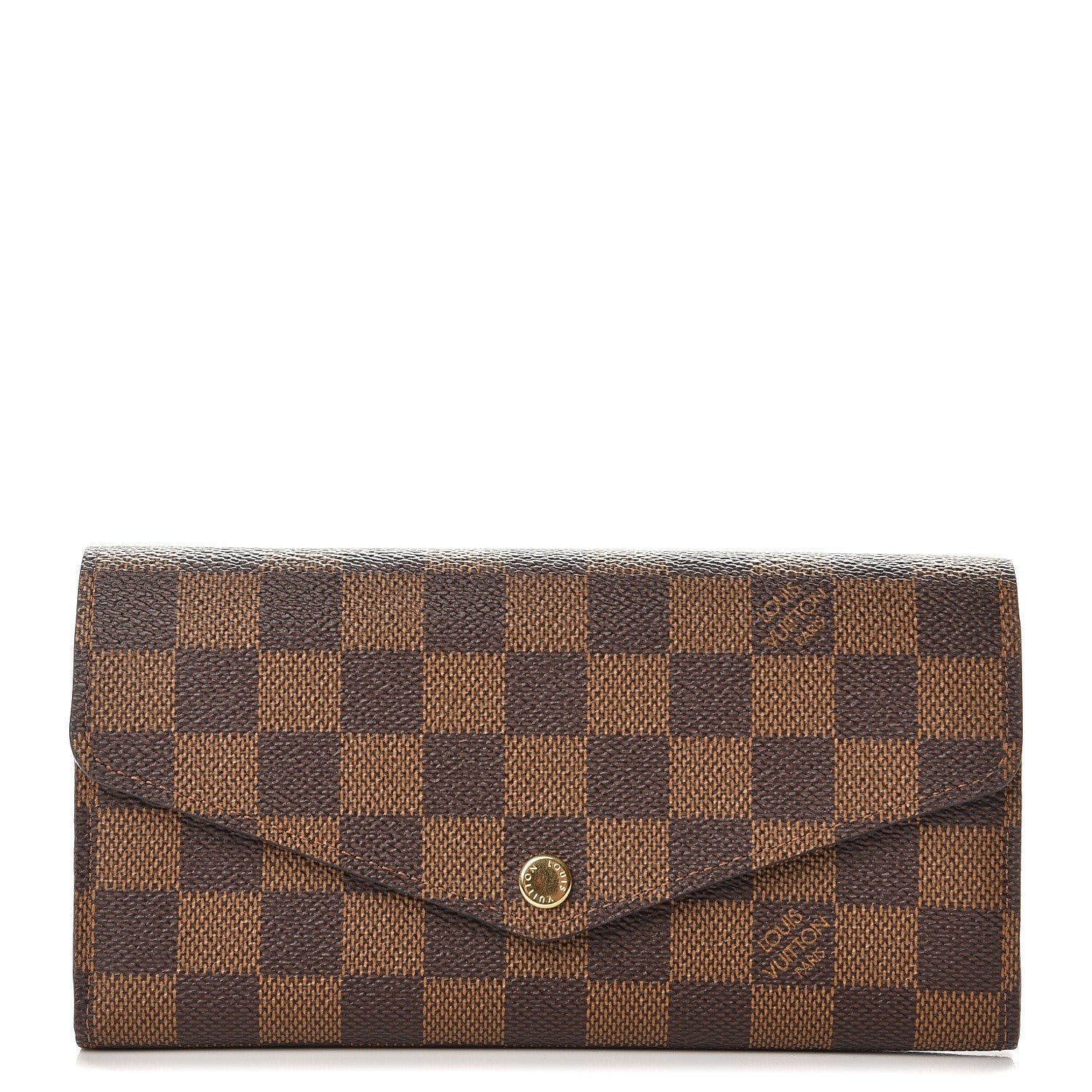 Louis Vuitton Damier Ebene Sarah Wallet NM 1 of 6