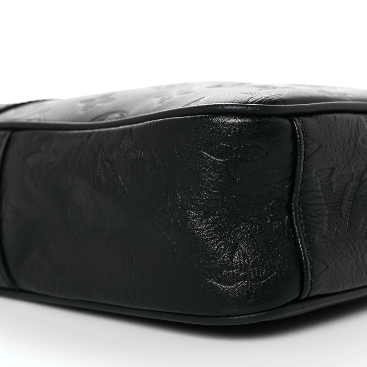 Louis Vuitton Calfskin Monogram Shadow Danube PM Black 7 of 8