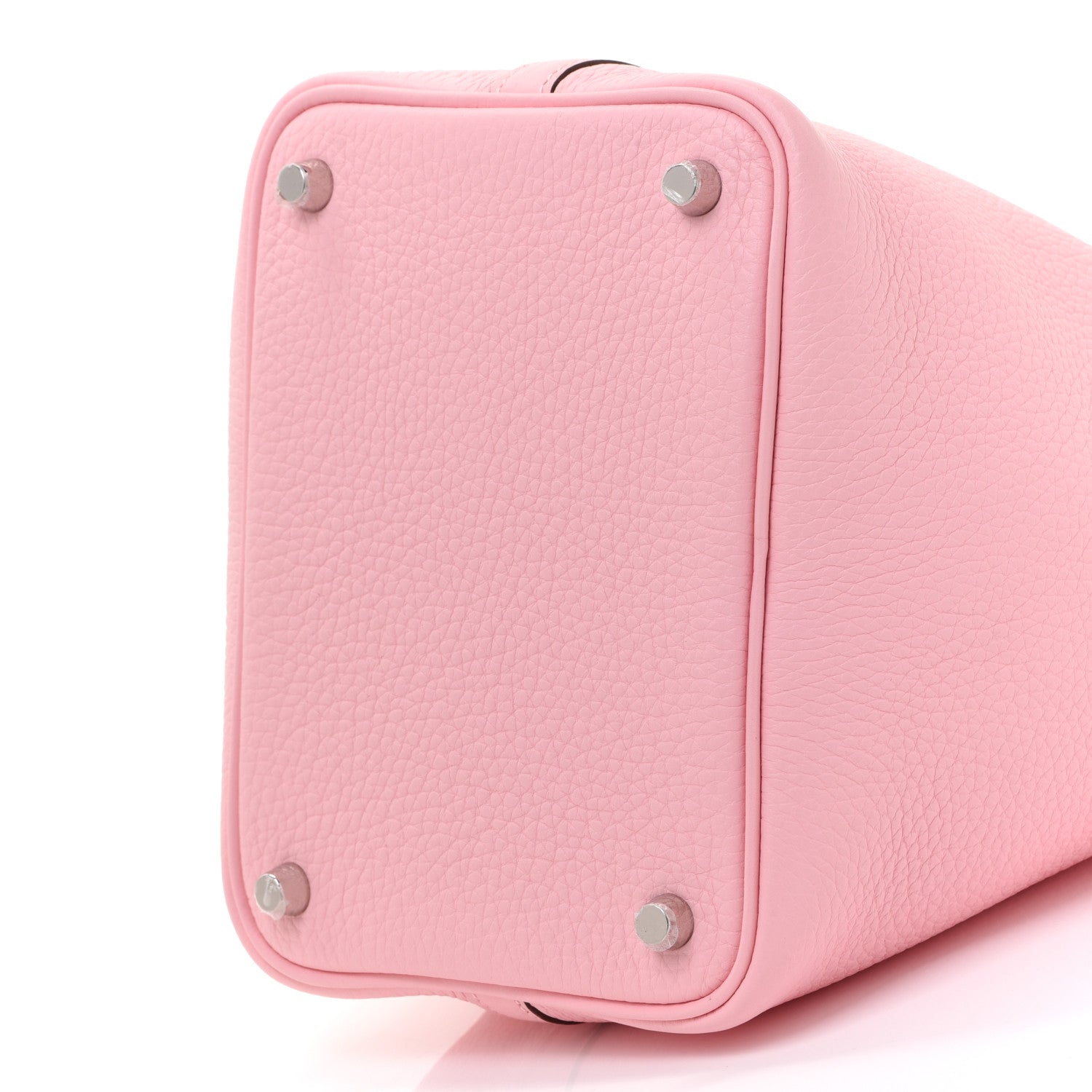 Hermes Taurillon Clemence Picotin Lock 18 PM Rose Sakura 9 of 10