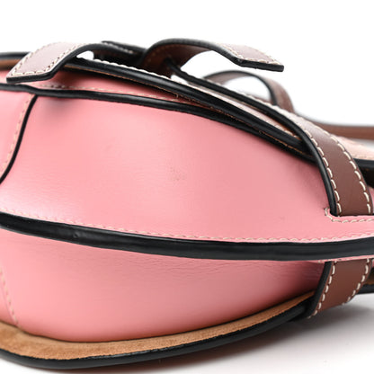 Loewe Calfskin Mini Gate Crossbody Bag Pastel Pink Tan 9 of 9