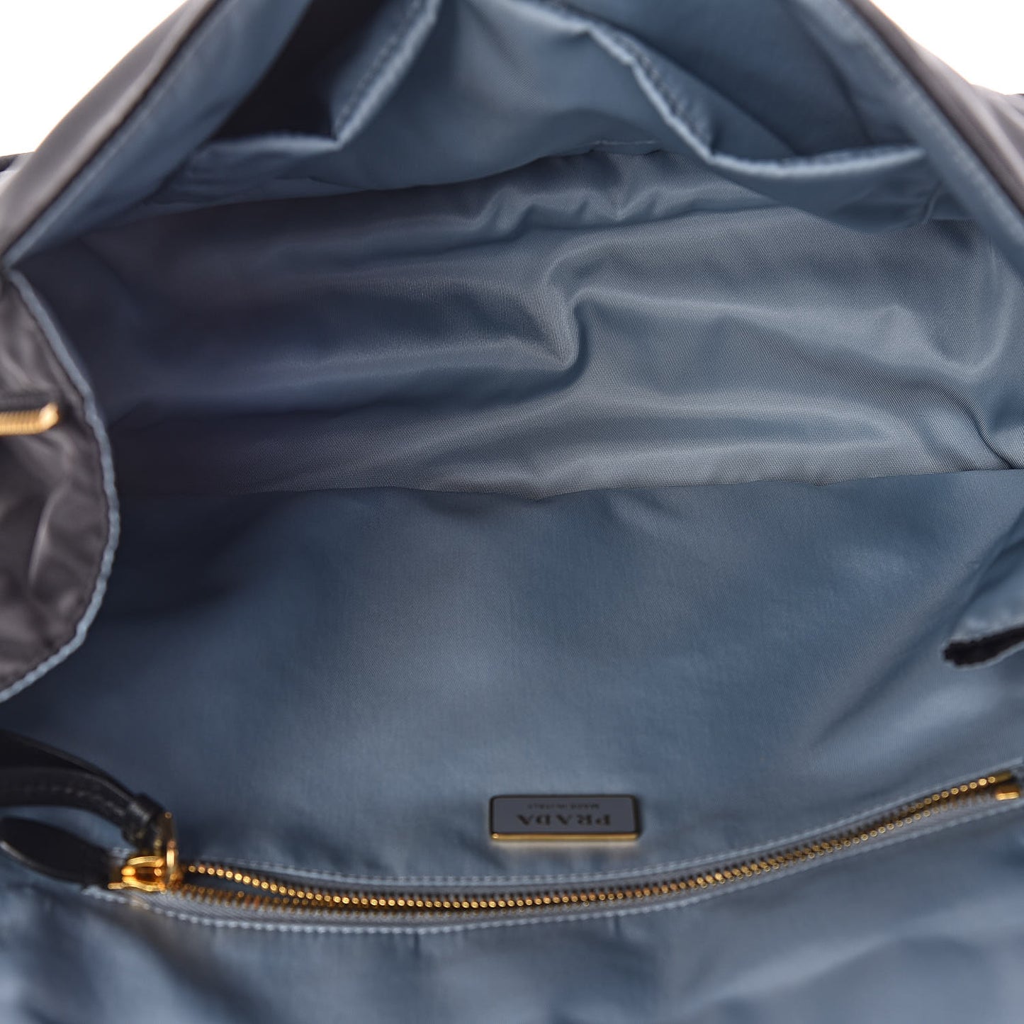 Tessuto Nylon Etiquette Flap Black Soleil
