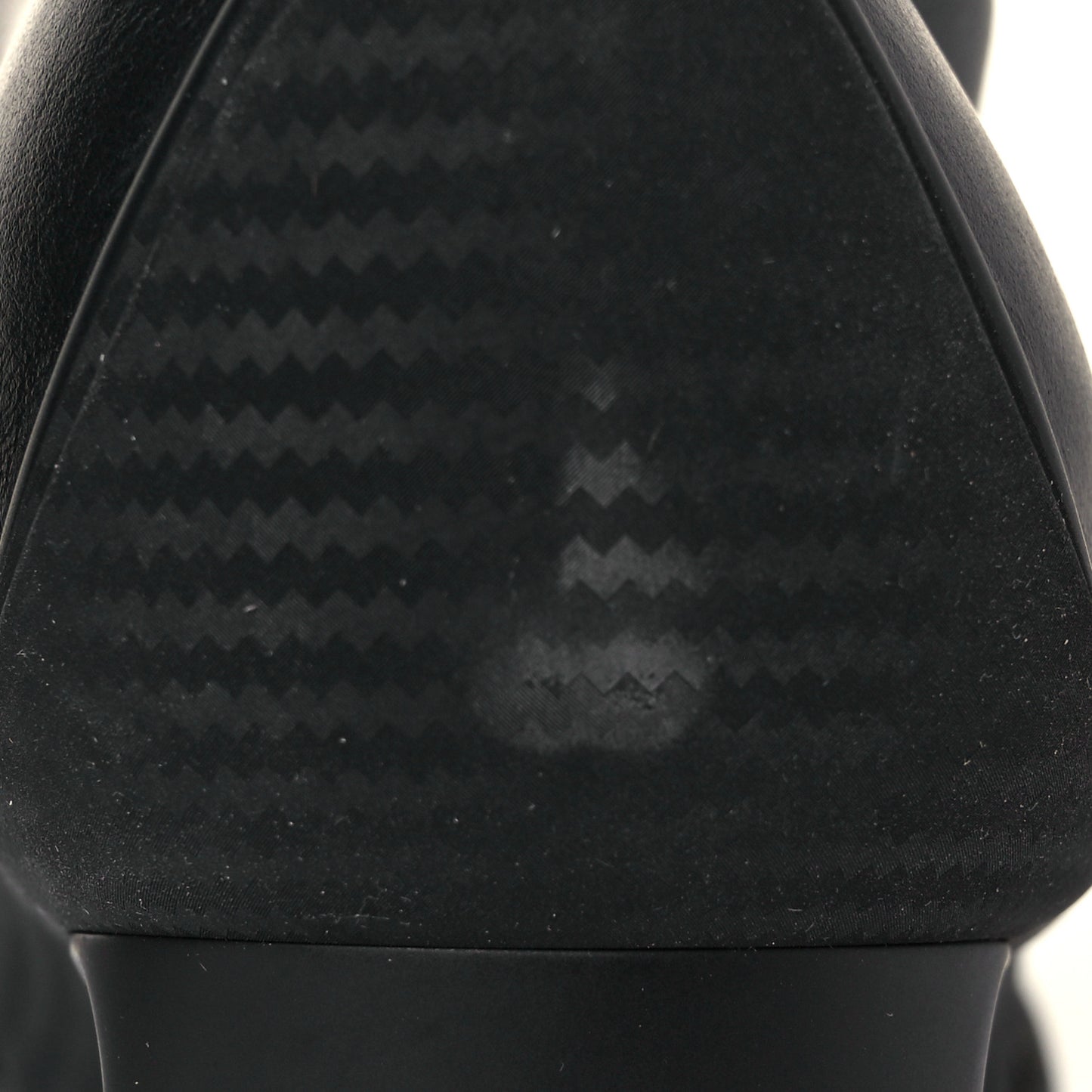 X VIBRAM Calfskin 80mm Toe Booties 39 Black