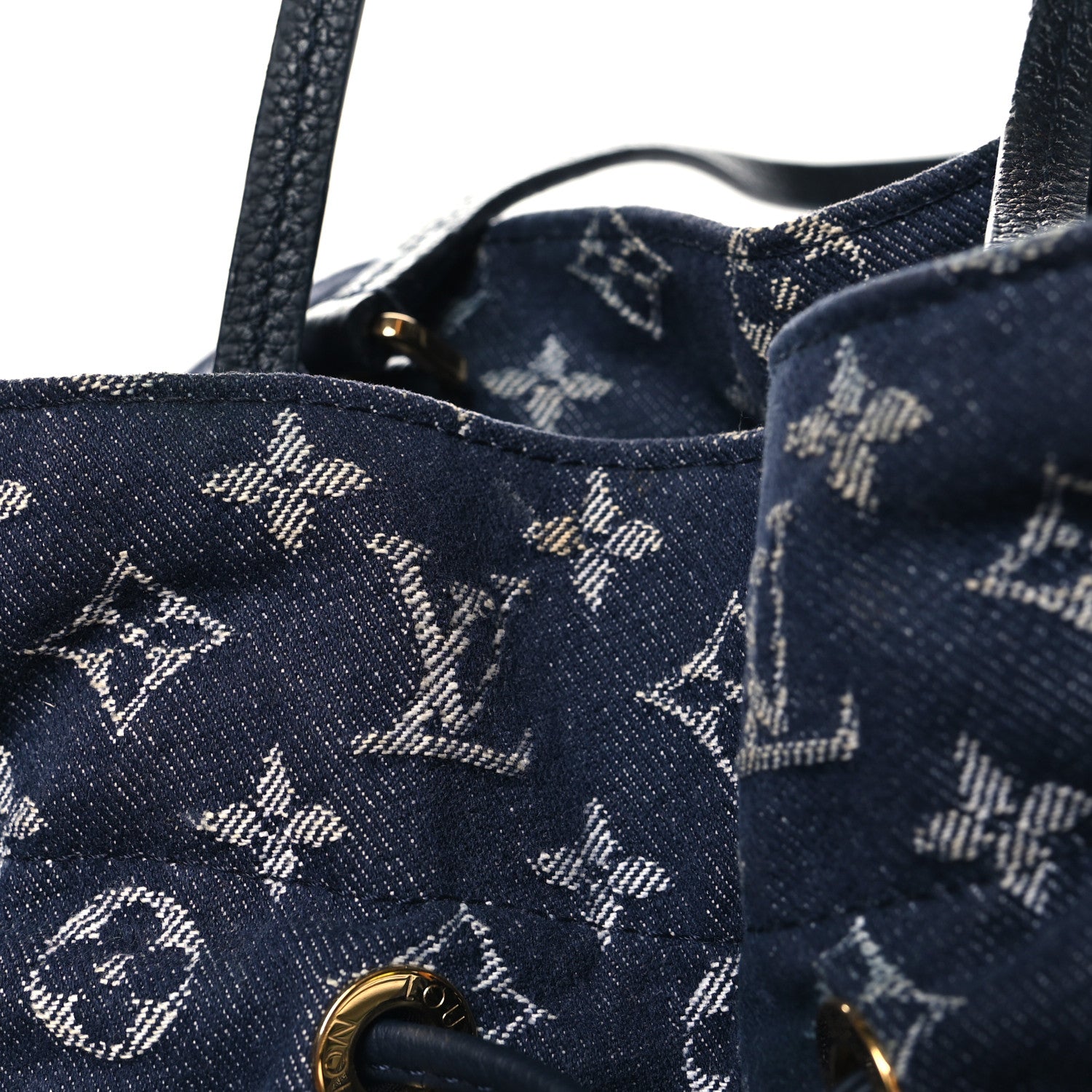 Louis Vuitton Denim Noefull MM Grand Blue 10 of 11