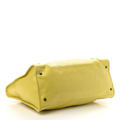 Balenciaga Agneau Classic Hardware Work Jaune Poussin 3 of 8