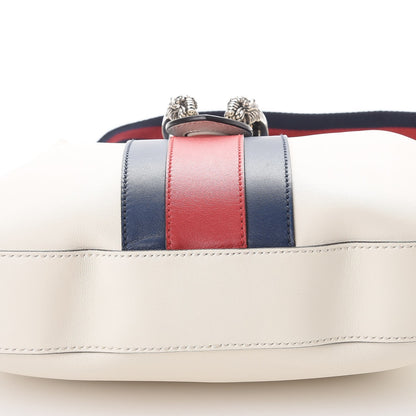 Gucci Calfskin Web Stripe Small Dionysus Hobo White 9 of 9