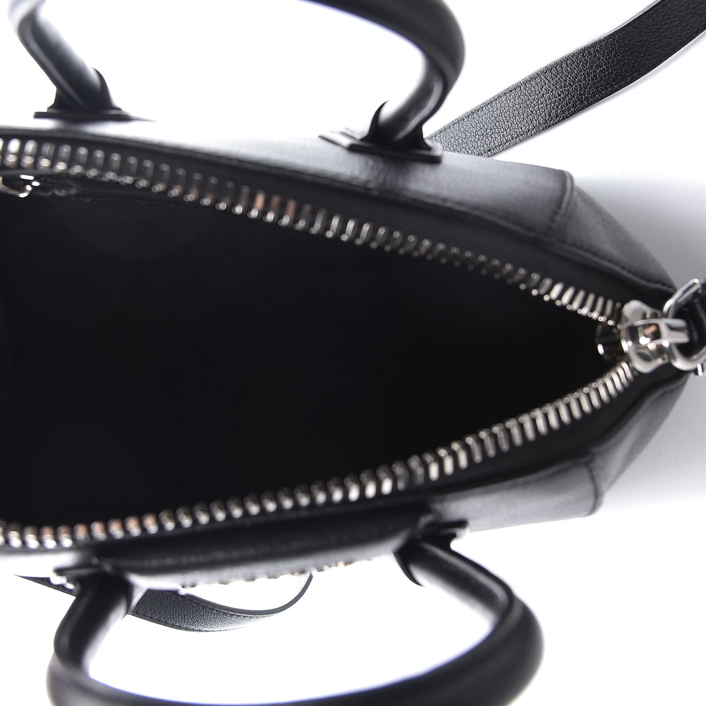 Sugar Goatskin Mini Antigona Black