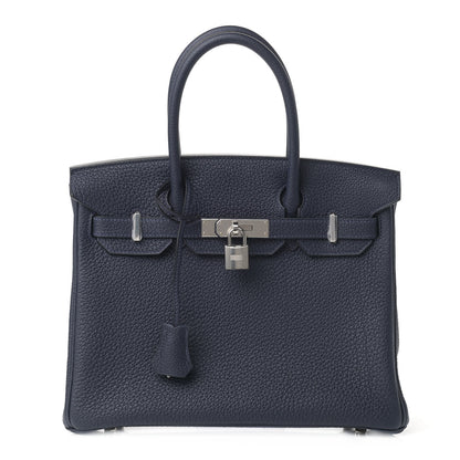 Hermes Togo Birkin 30 Bleu Nuit 1 of 11