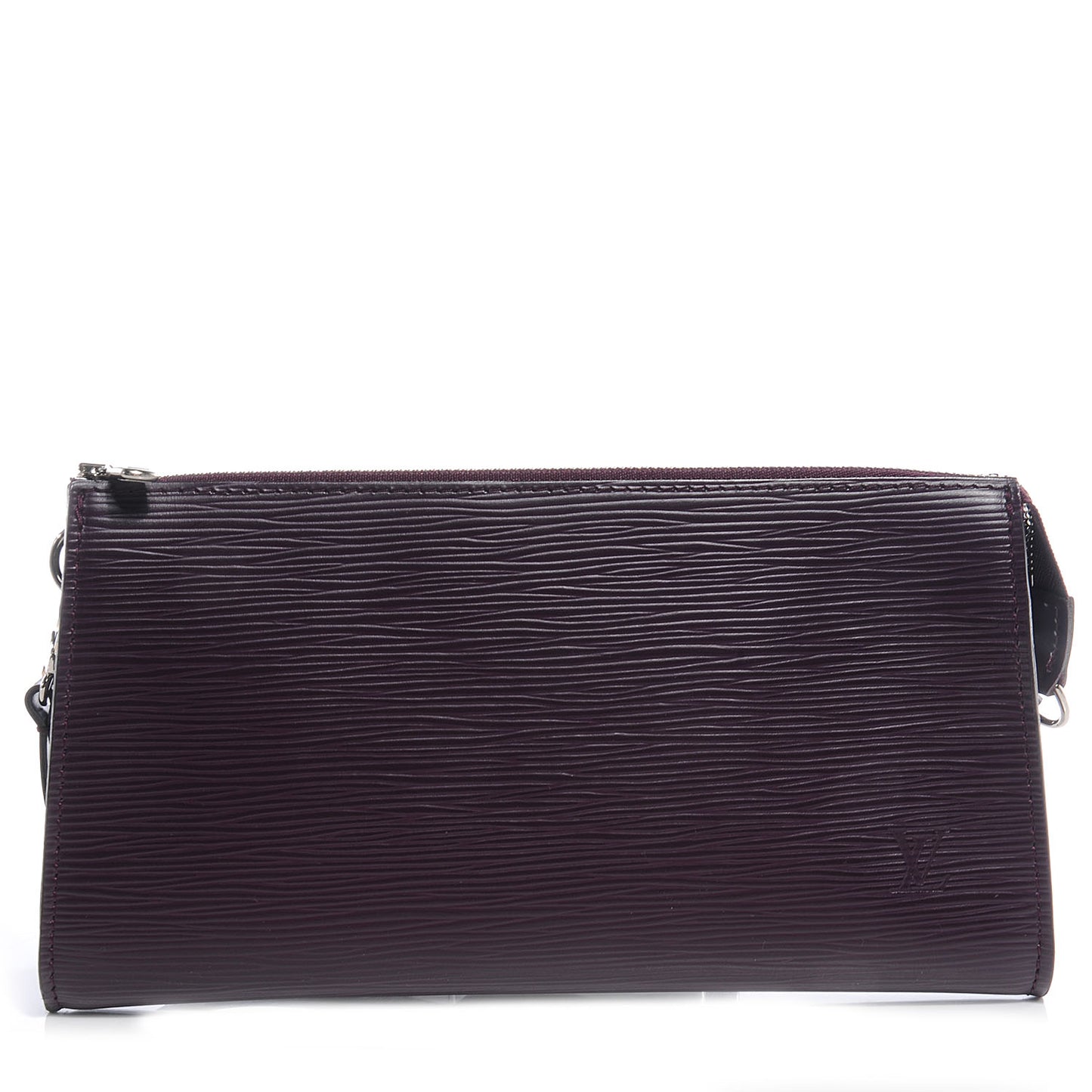 Epi Pochette Accessories 24 Cassis Purple