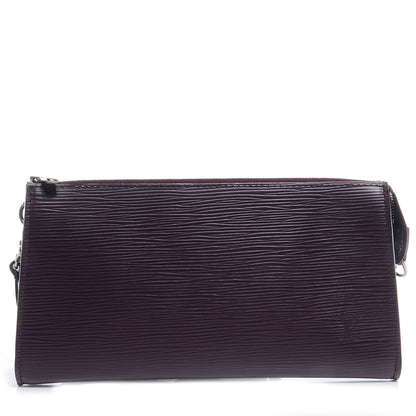 Louis Vuitton Epi Pochette Accessories 24 Cassis Purple 1 of 7