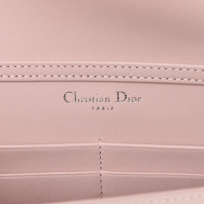 Christian Dior Grained Calfskin Diorama Wallet on Chain Pouch Rose Poudre 5 of 10