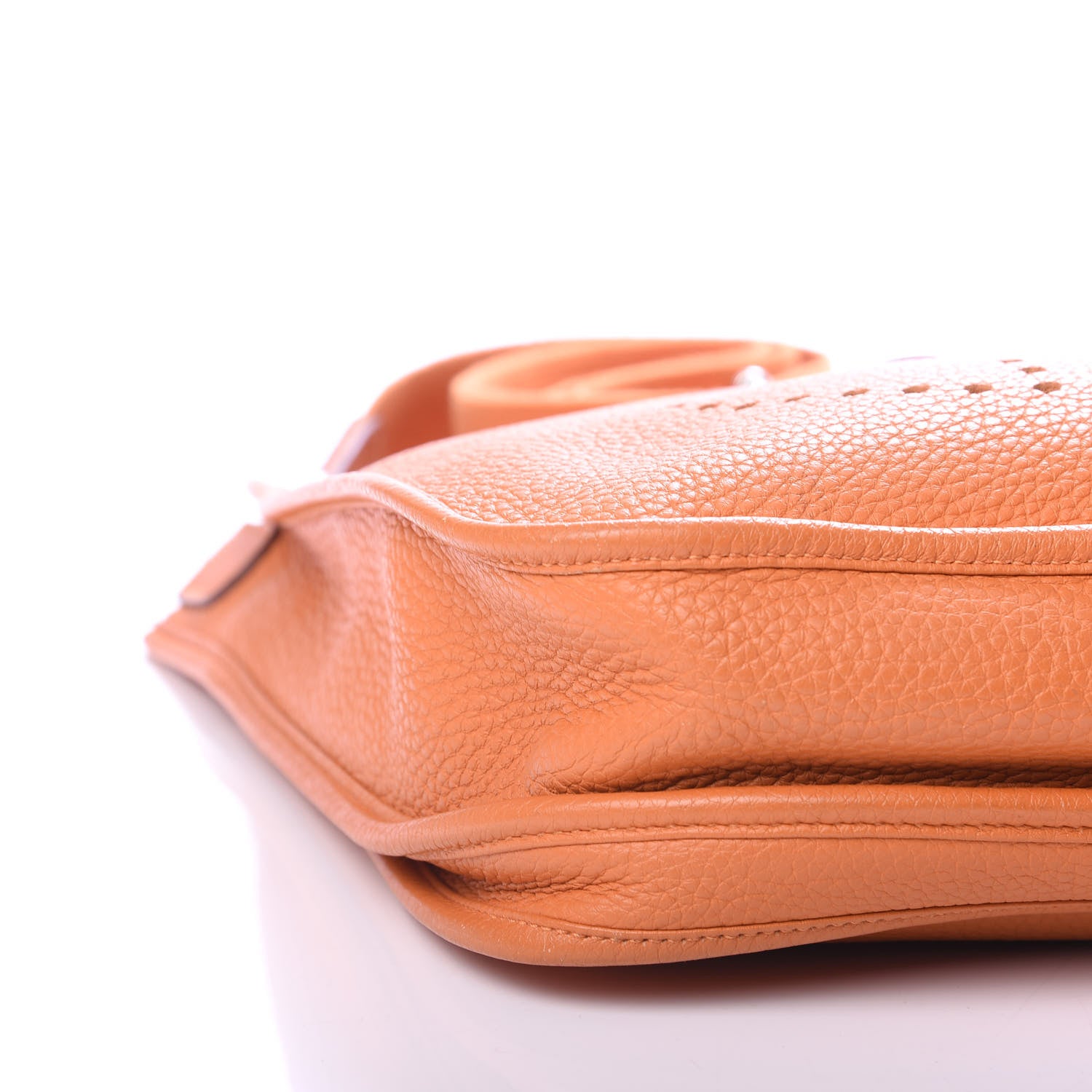 Hermes Taurillon Clemence Evelyne III PM Orange 9 of 12