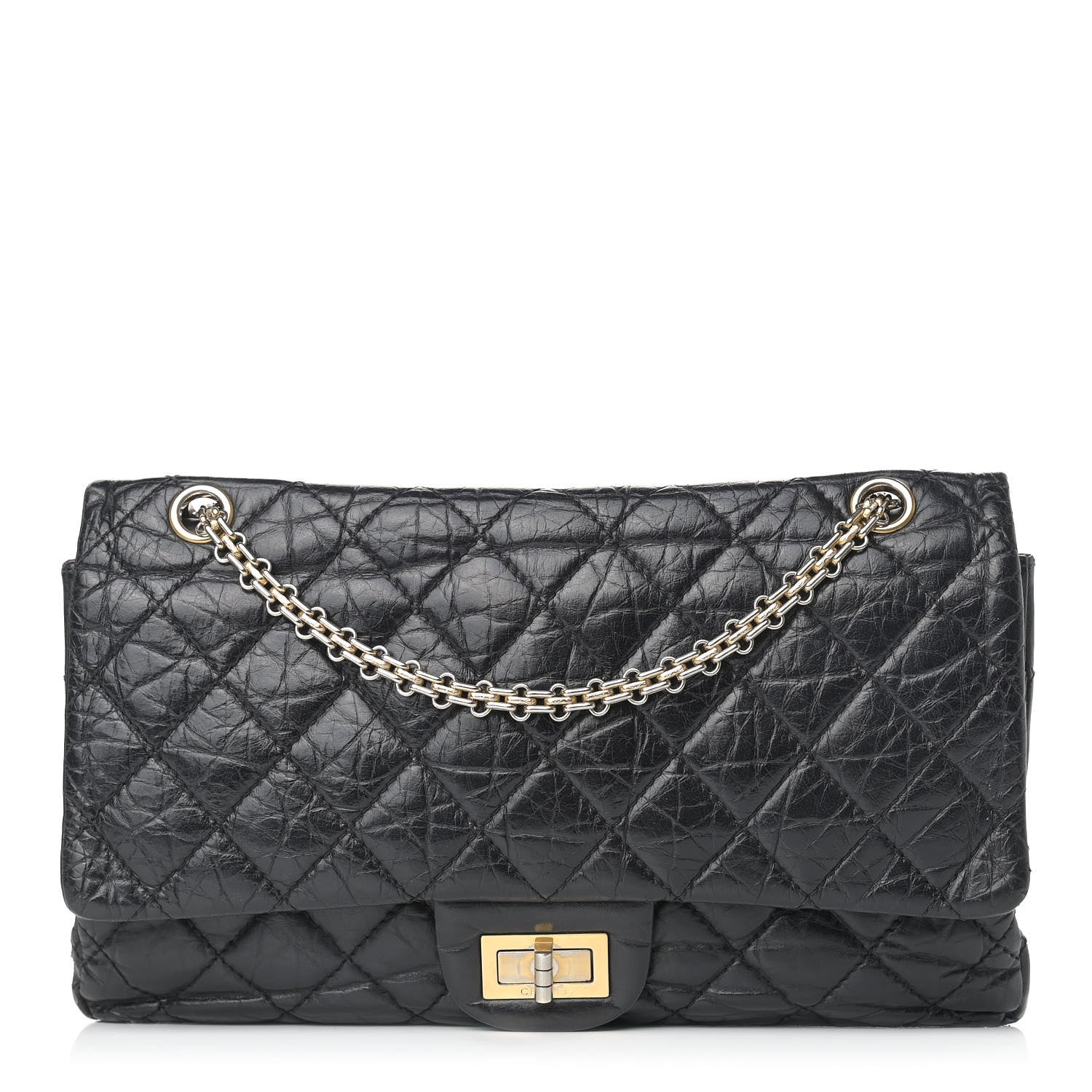 Chanel Aged Calfskin Quilted 2.55 Reissue 227 Flap Black 1 of 21
