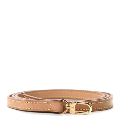 Louis Vuitton Vachetta 12mm Long Shoulder Strap VVN 1 of 4