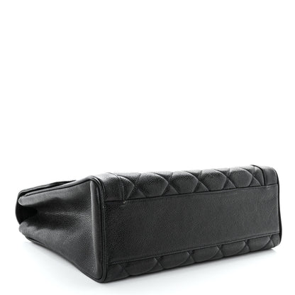 Chanel Caviar Quilted Briefcase Laptop Bag Black 4 of 10